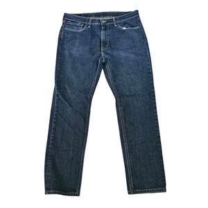Levi's 541 Athletic Taper Men Jeans 36x32 Dark Wash Blue Denim